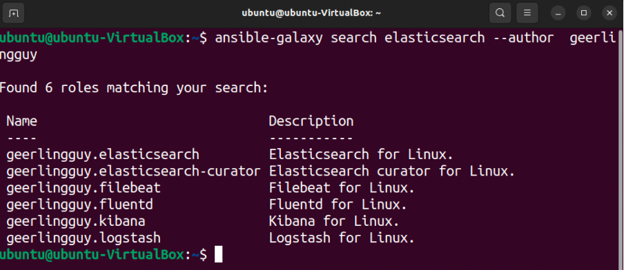 ansible-galaxy-search