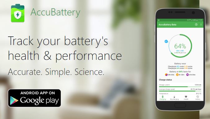 how to check Android battery health Accu​Battery