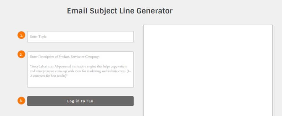 storylab-email-generator