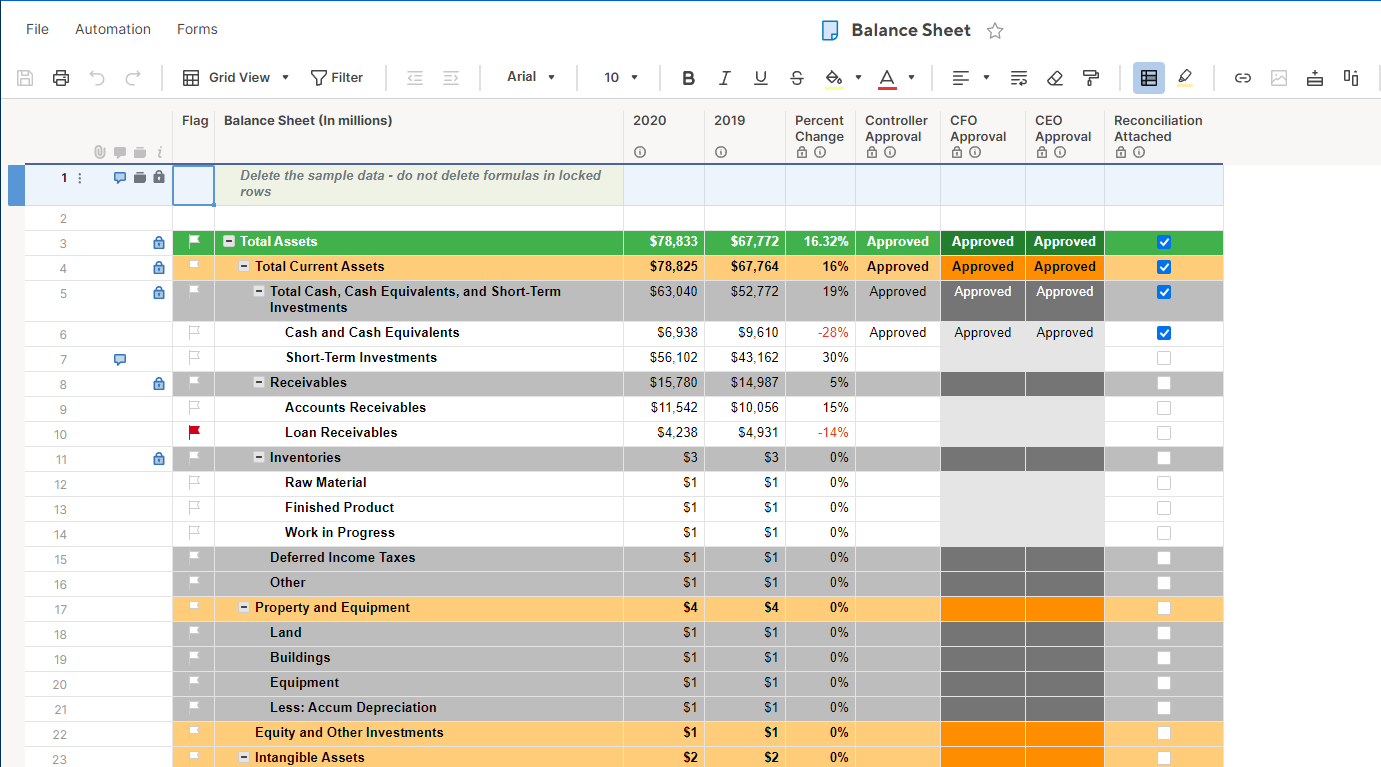 Balance Sheet