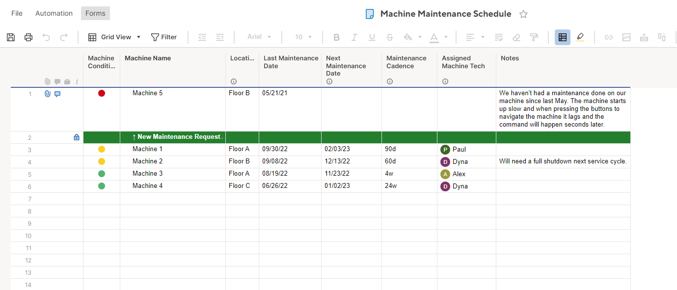 Manufacturing