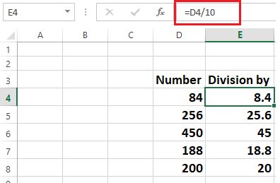 divisionexcel