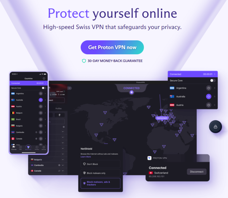 proton-vpn-to-unblock-websites