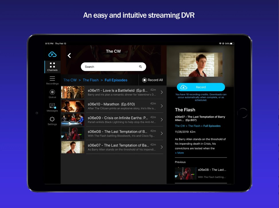 Streaming DVR