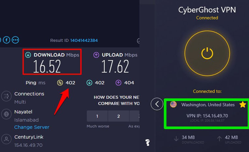 VPN slow down internet speed