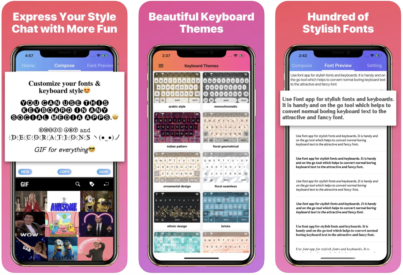 Font App - Cool Fonts Keyboard