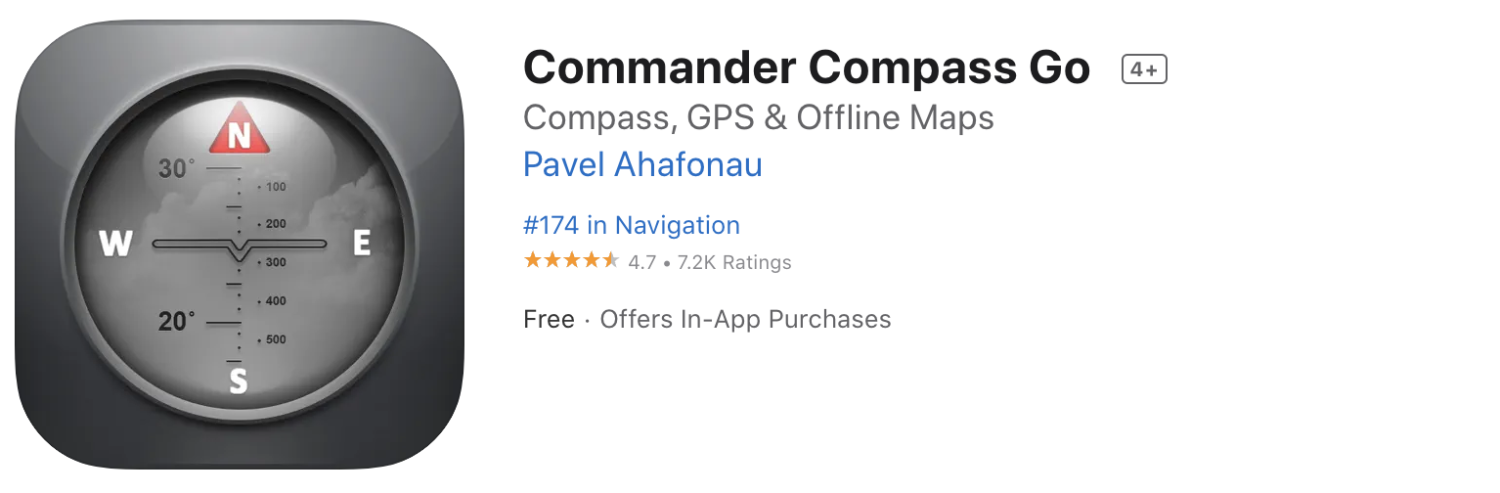 Commander Compass Go