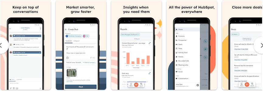 HubSpot Mobile CRM