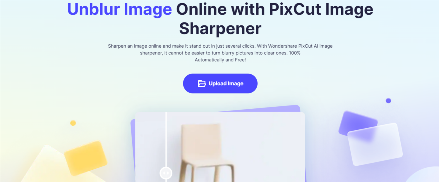 Wondershare-Pixcut-best-image-unblur-tools