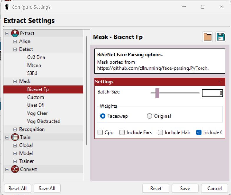 faceswap-settings