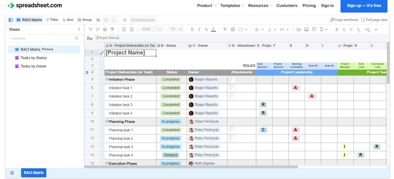 project-management-raci-matrix-template