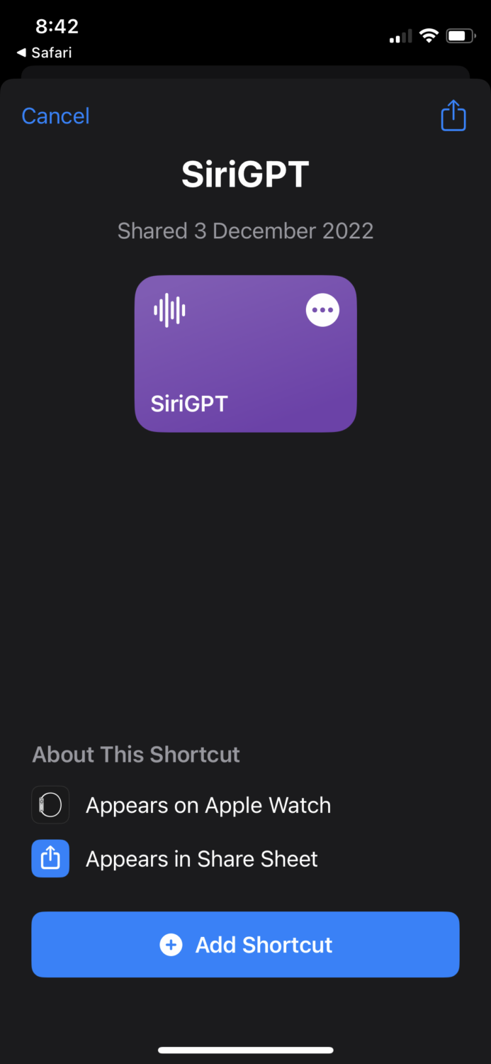 SIRI GPT