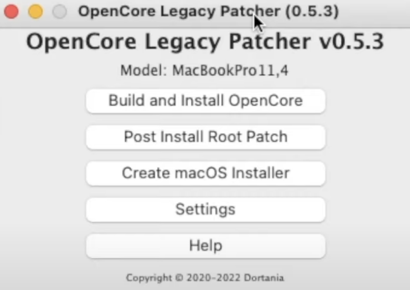 opencore-legacy-patcher-menu