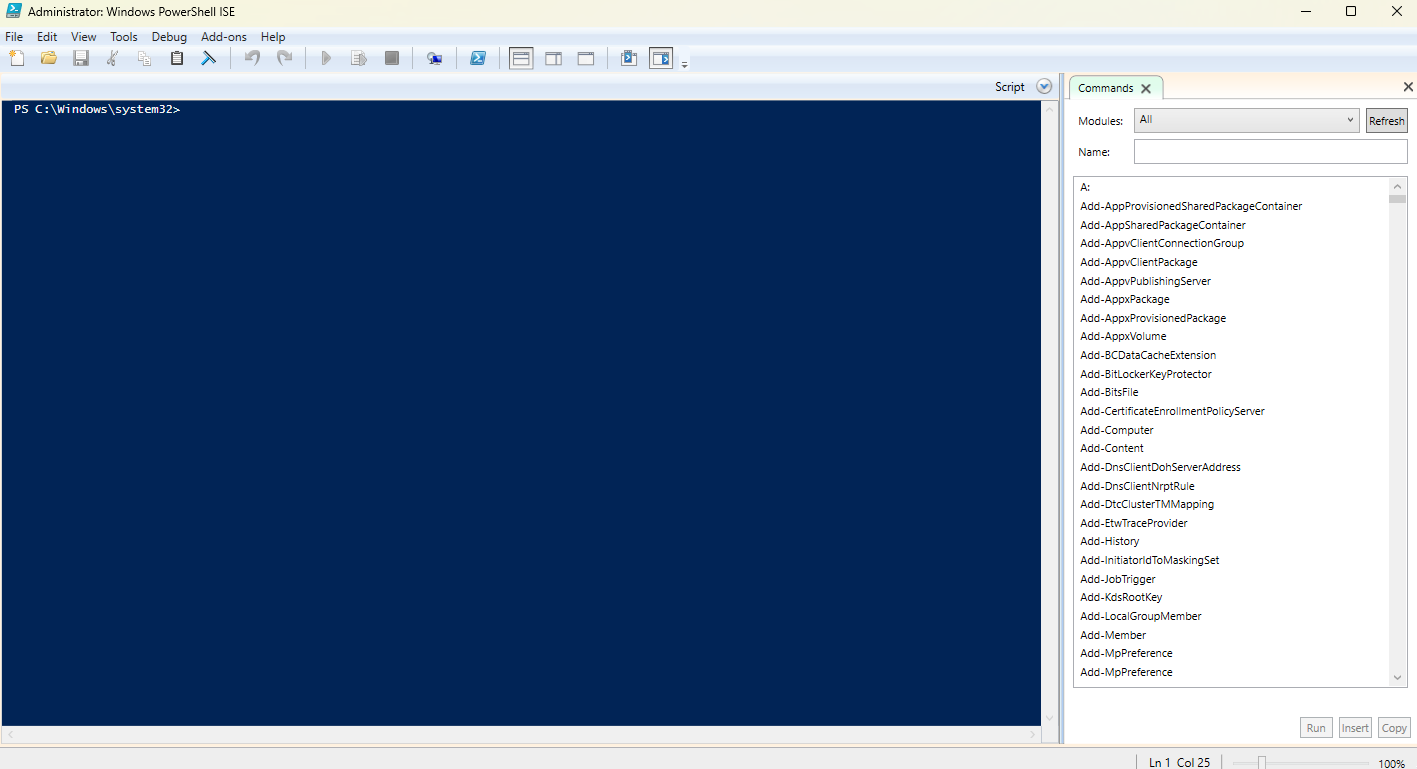 8-powershell-ISE-window