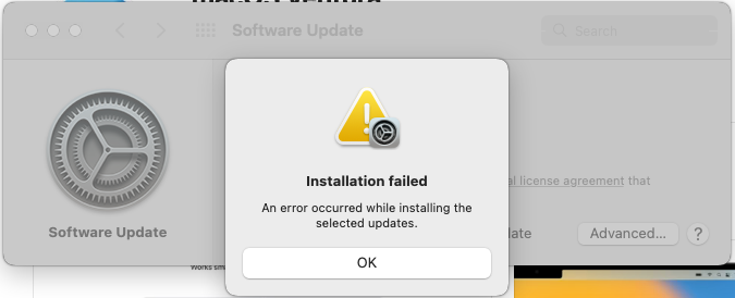 Error Occurred While Preparing the Installation Error Occurred While Preparing the Installation