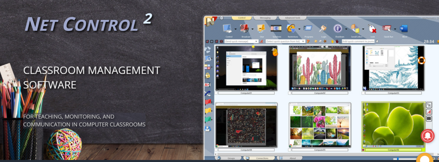 NetControl2 classroom management software