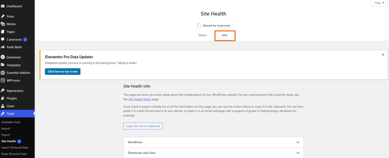 Site-Health-from-Info-Tab