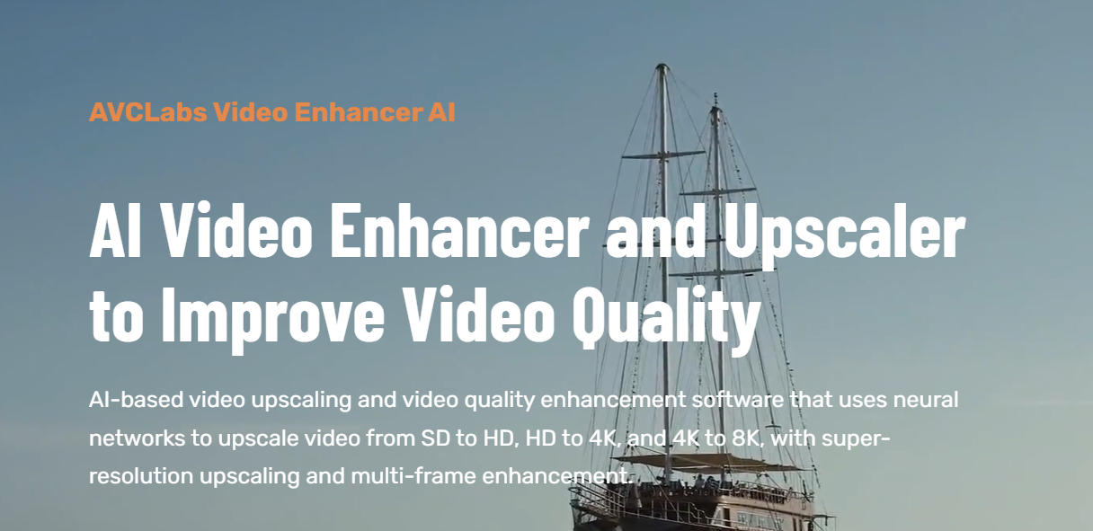 AVCLabs Video Enhancer AI