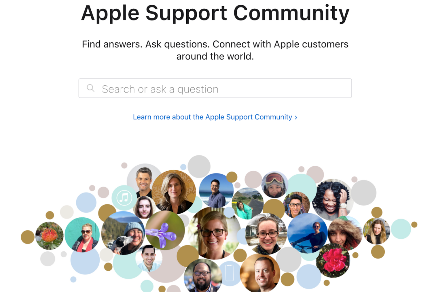 apple support community