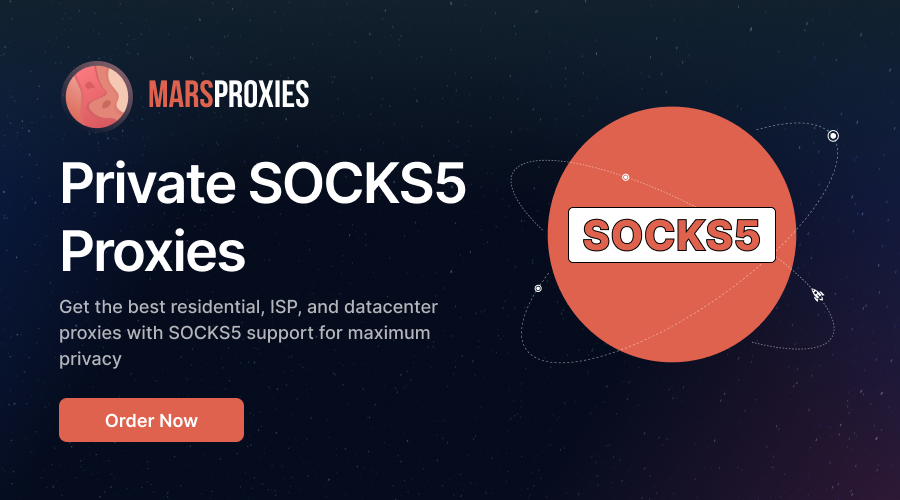 marsproxies-SOCKS5