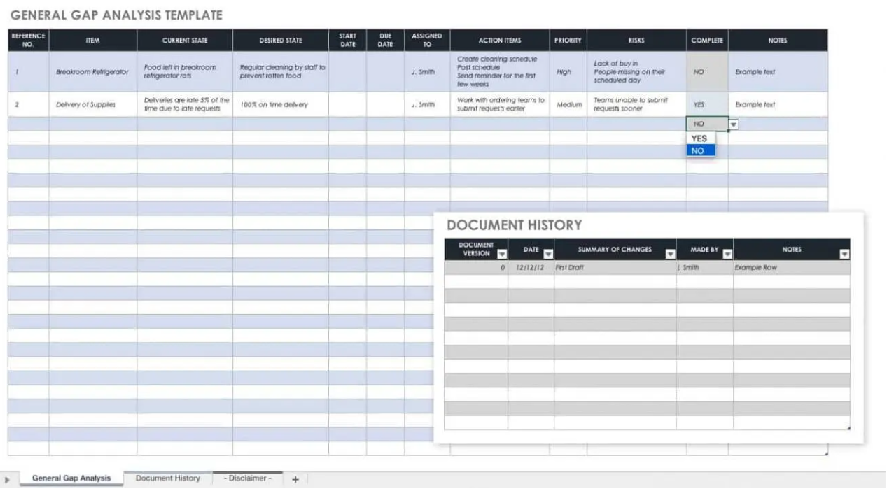 Gap-analysis-template-4