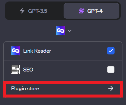 find a Plugin store