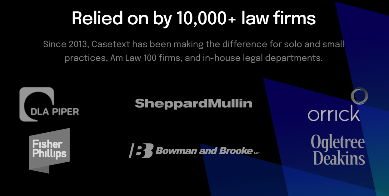 casetext is an ai-powered legal assistant