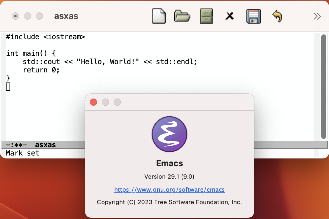 GNU Emacs