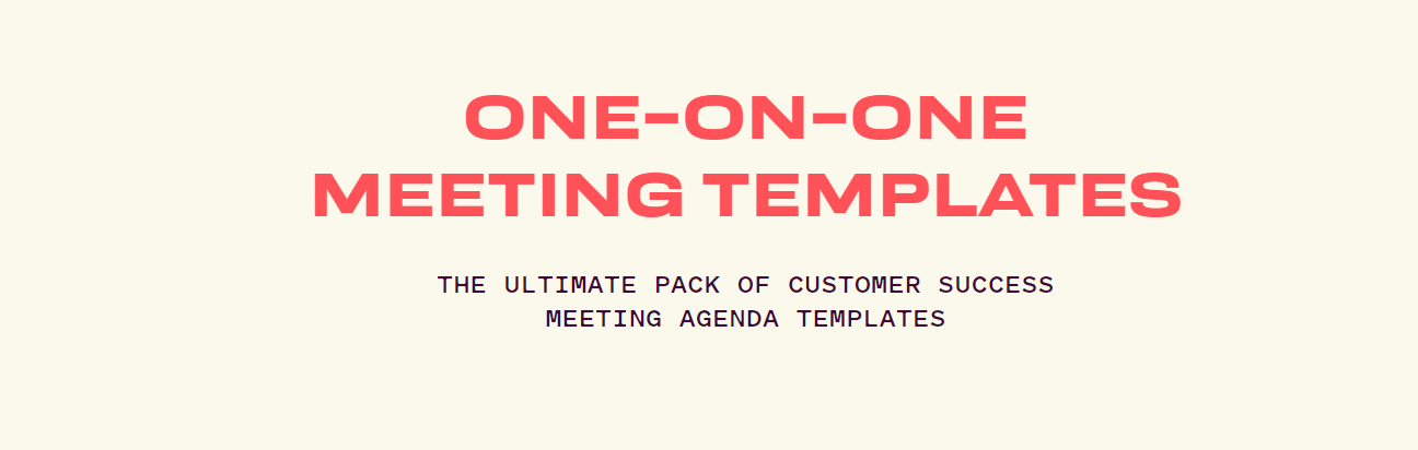 One on one meeting templates from meeting notes