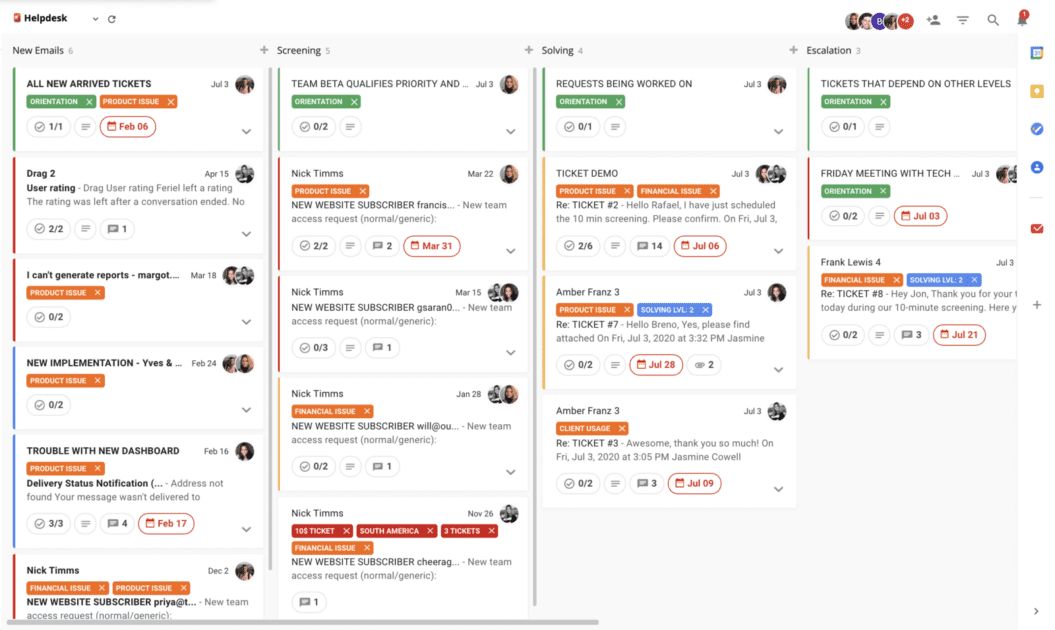 DragApp-Kanban-view