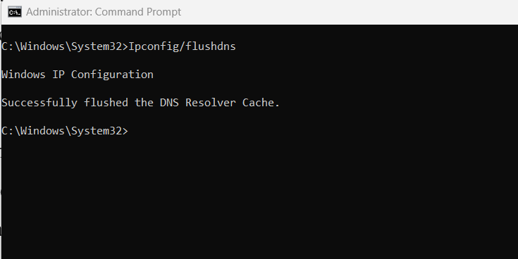 ipconfig-flushdns