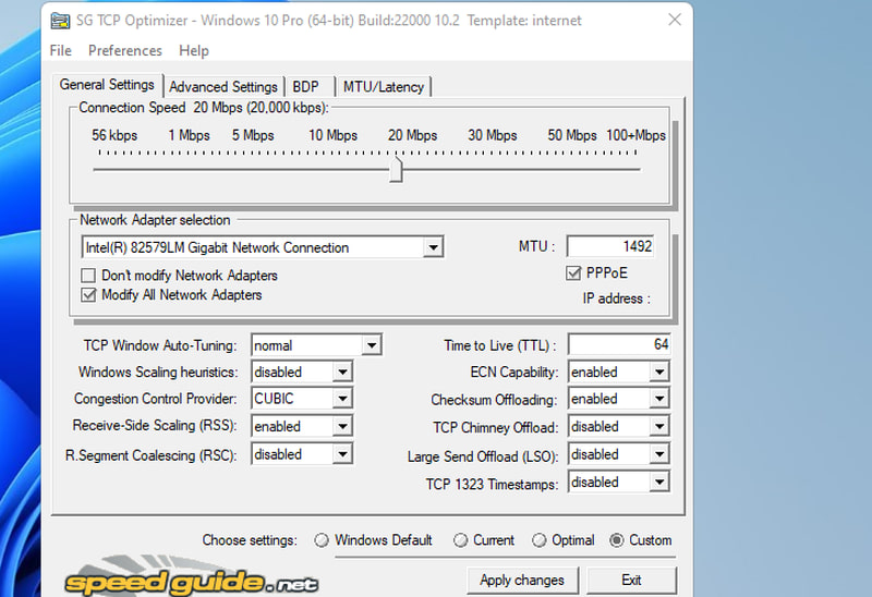 sg-tcp-optimizer