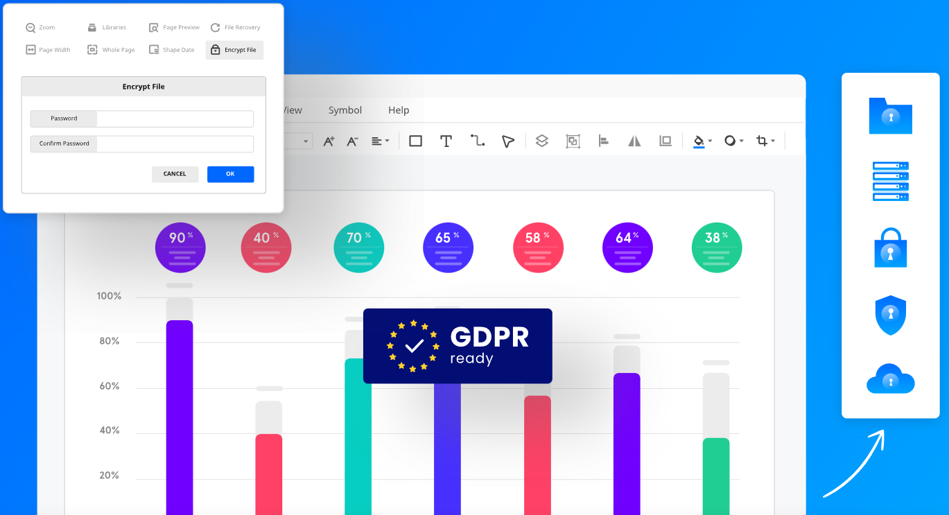 EdraMax a Secured App for Diagramming