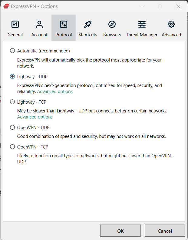 expressvpn-protocols