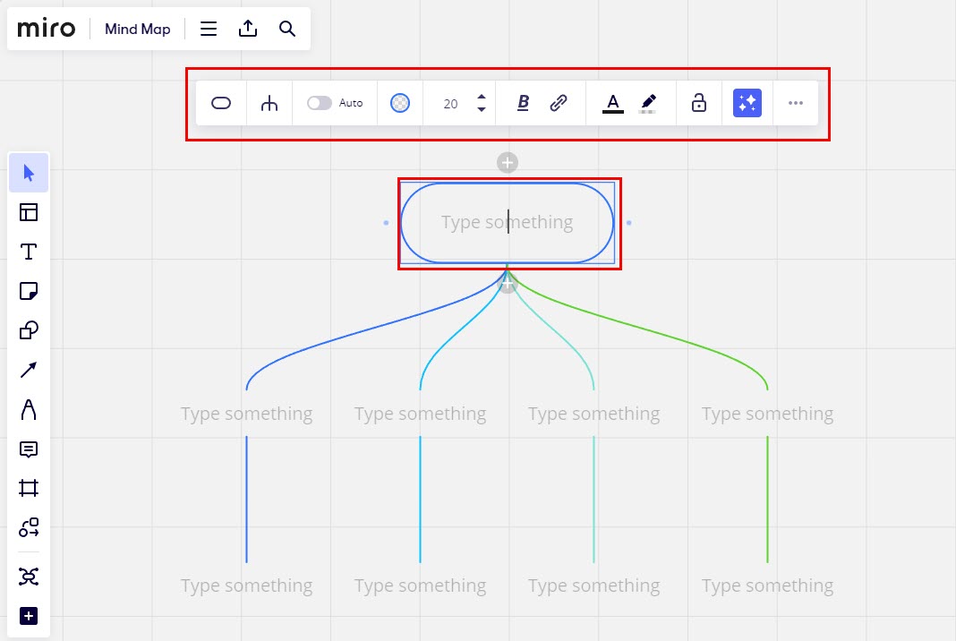 Miro mind mapping