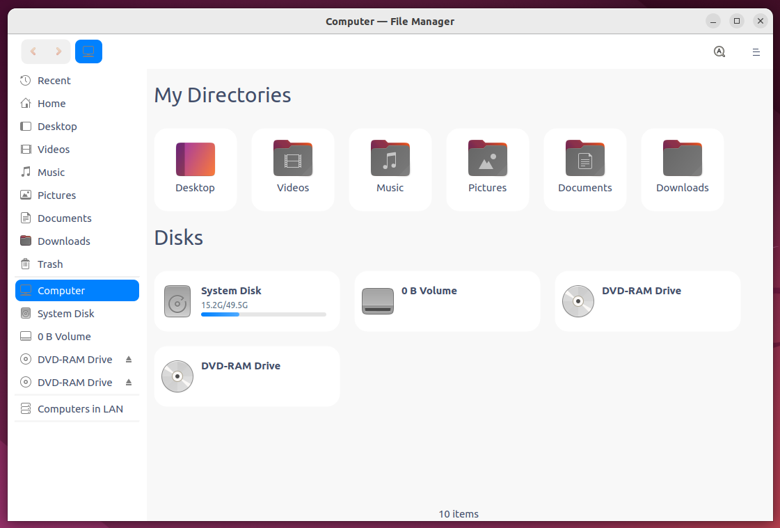 Deepin File Manager