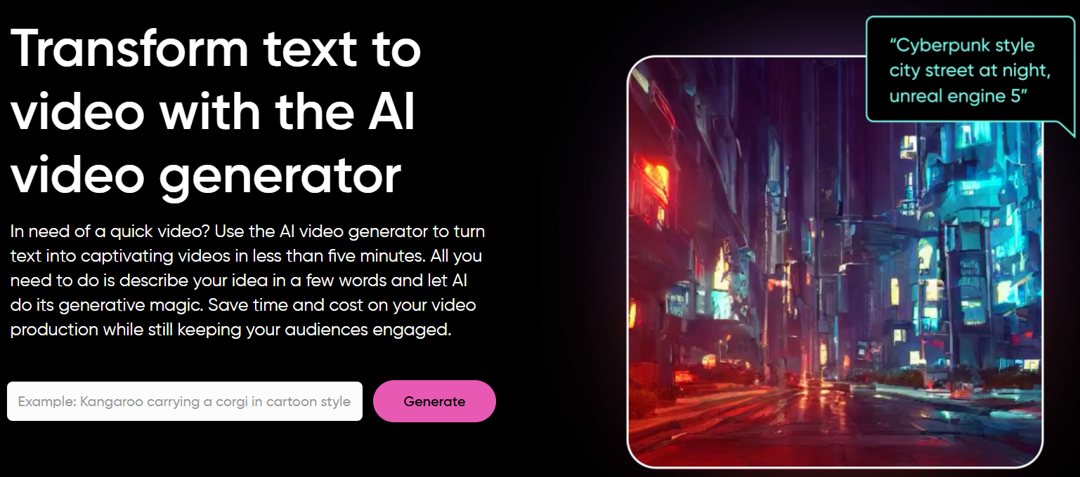 Picsart-AI-Video-Generator