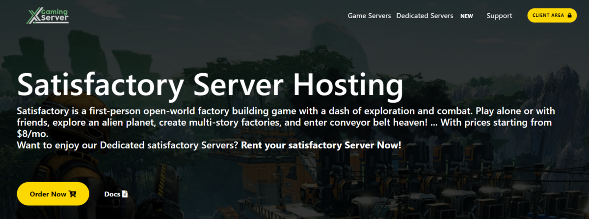 XGamingServer-satisfactory