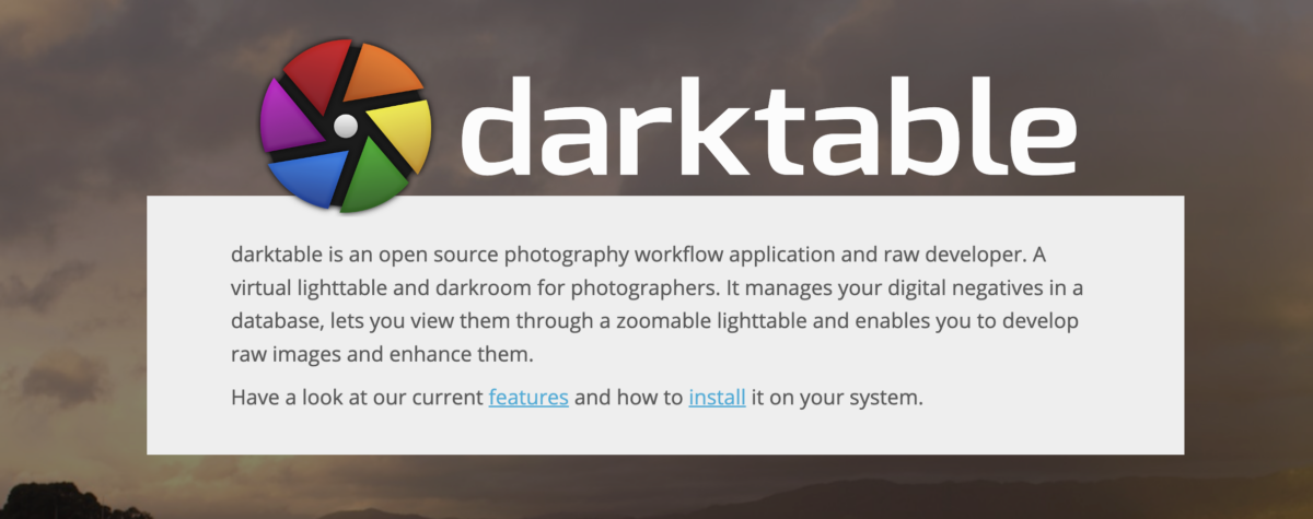 darktable