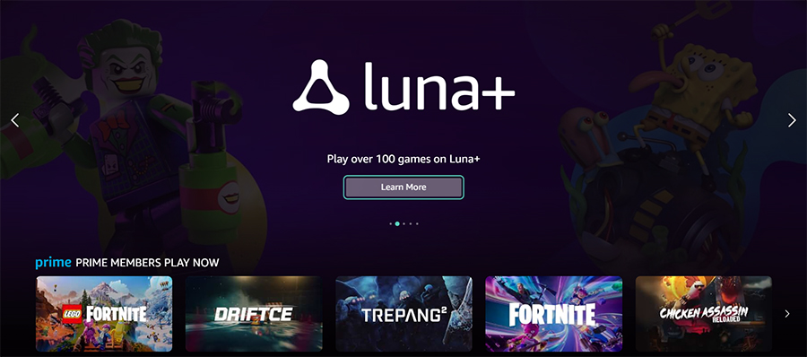 Amazon Luna cloud gaming