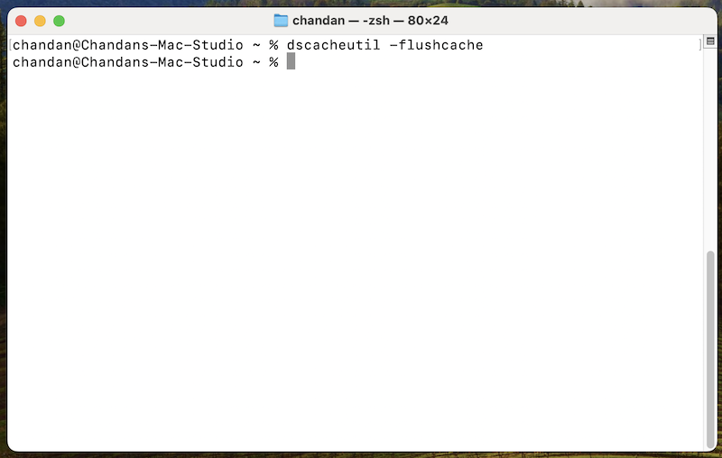 dns-cache-clear-mac