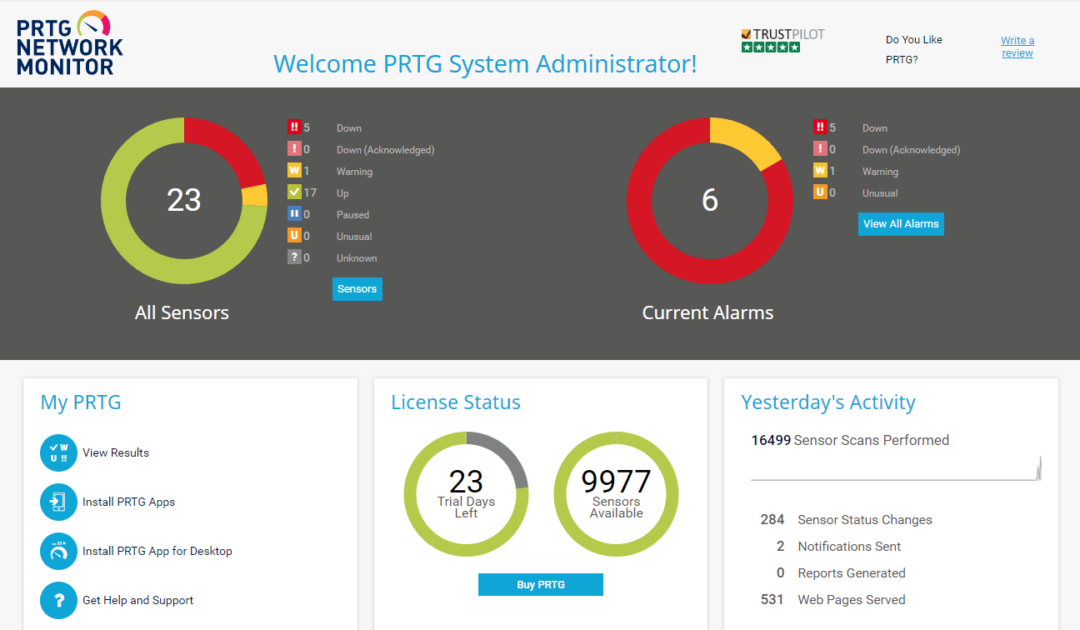 prtg-dashboard