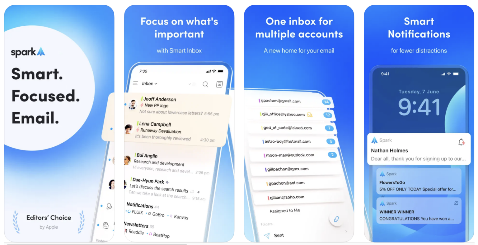10 meilleures applications de messagerie pour iPhone