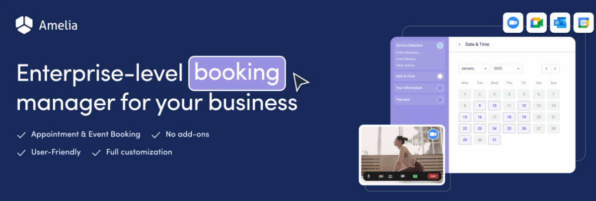 Amelia Booking for Appointments