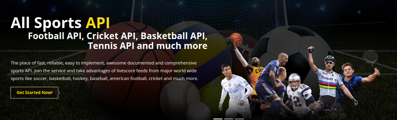 Sharp Sports Api 14 meilleures API sportives à utiliser dans votre prochaine application