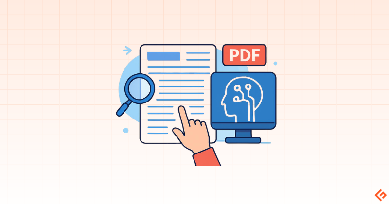 extract data from pdf with AI