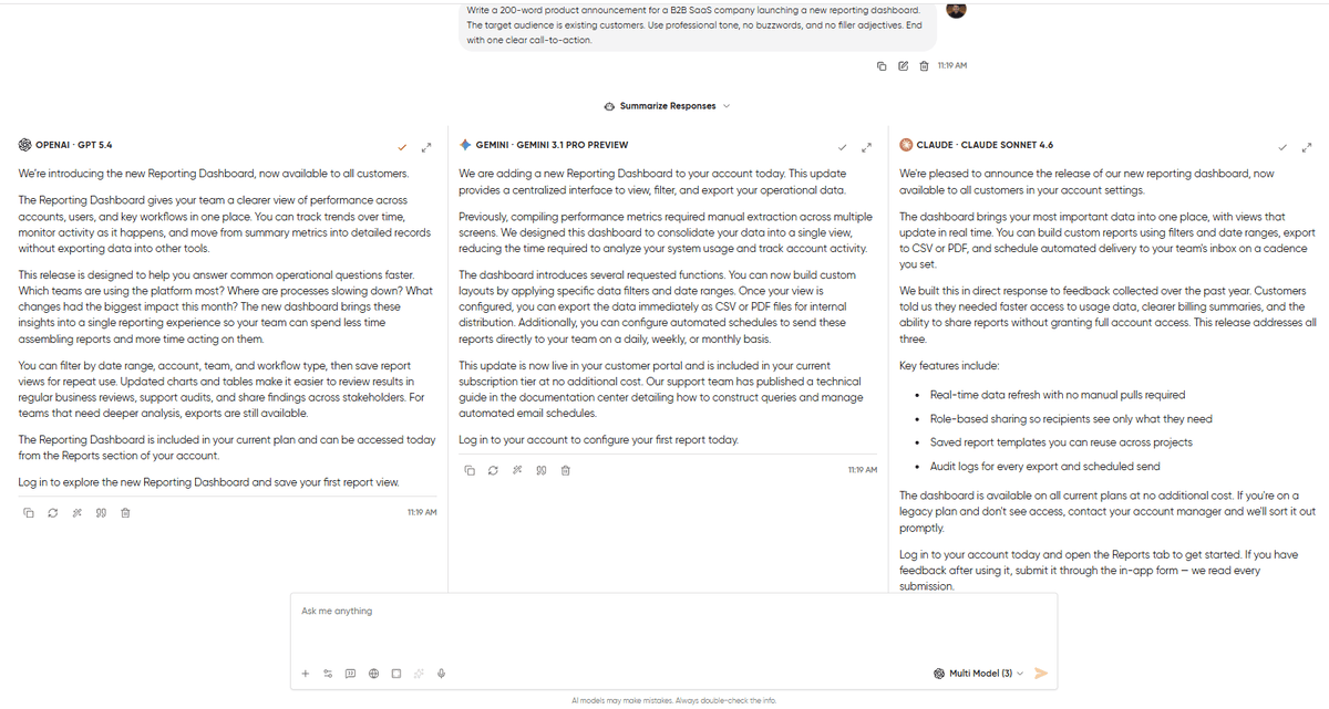 Long Form Writing Comparison with GPT-5.4, Claude 4.6 Sonnet, and Gemini 3.1 Pro