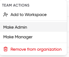Roles for users in Geekflare AI