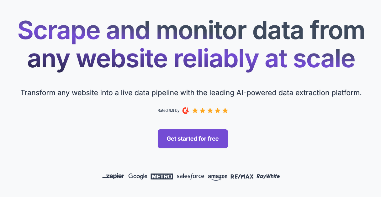 browse ai web scraper