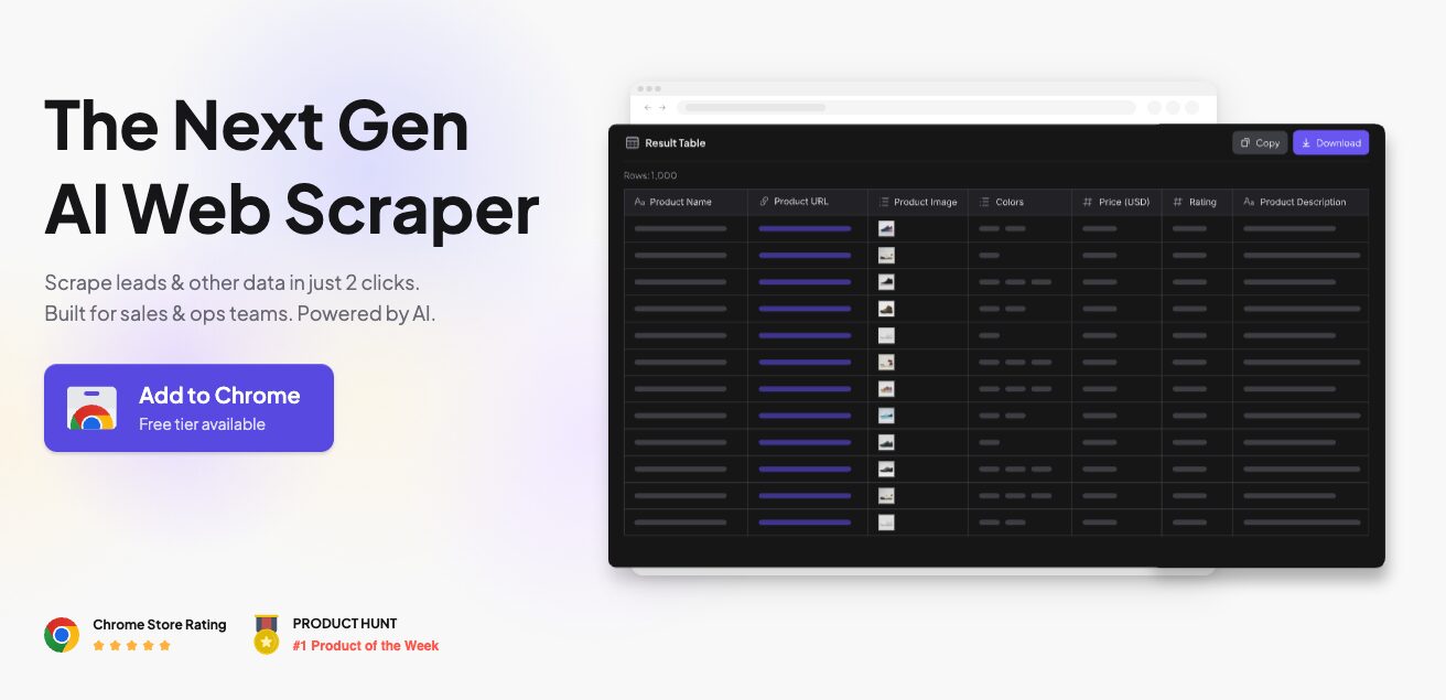 thunderbit web scraper